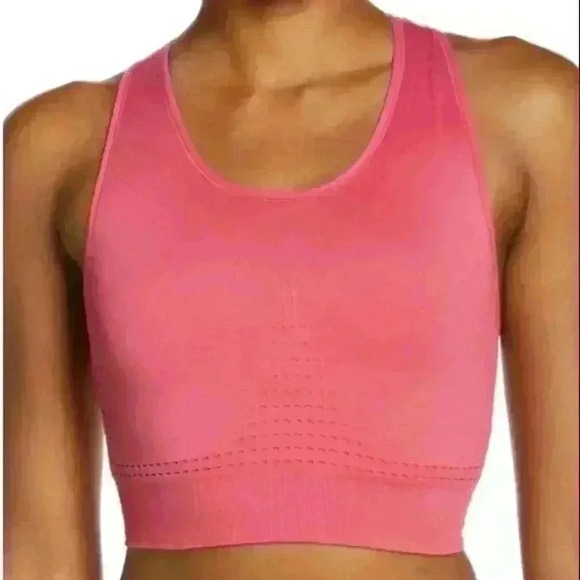 SWEATY Betty Stamina Sports Bra in Tayberry Pink Size Small - Picture 1 of 9